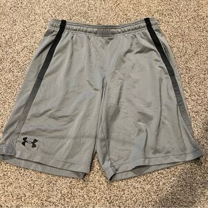 Under Armour Gray Athletic Performance Shorts
